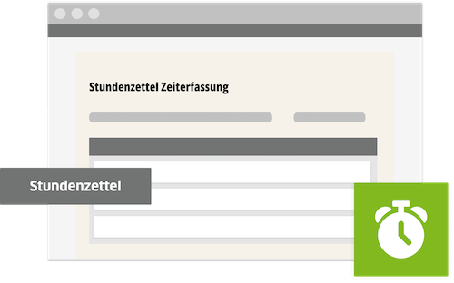 kostenlose Vorlage Zeiterfassung