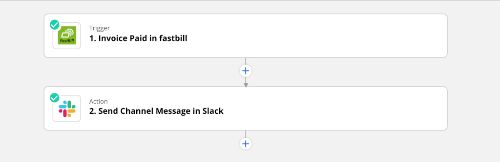 FastBill über Zapier mit Slack verbinden 