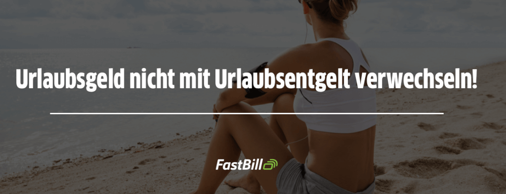 einmalzahlung urlaubsgeld