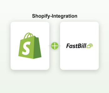 FastBill Shopify integration